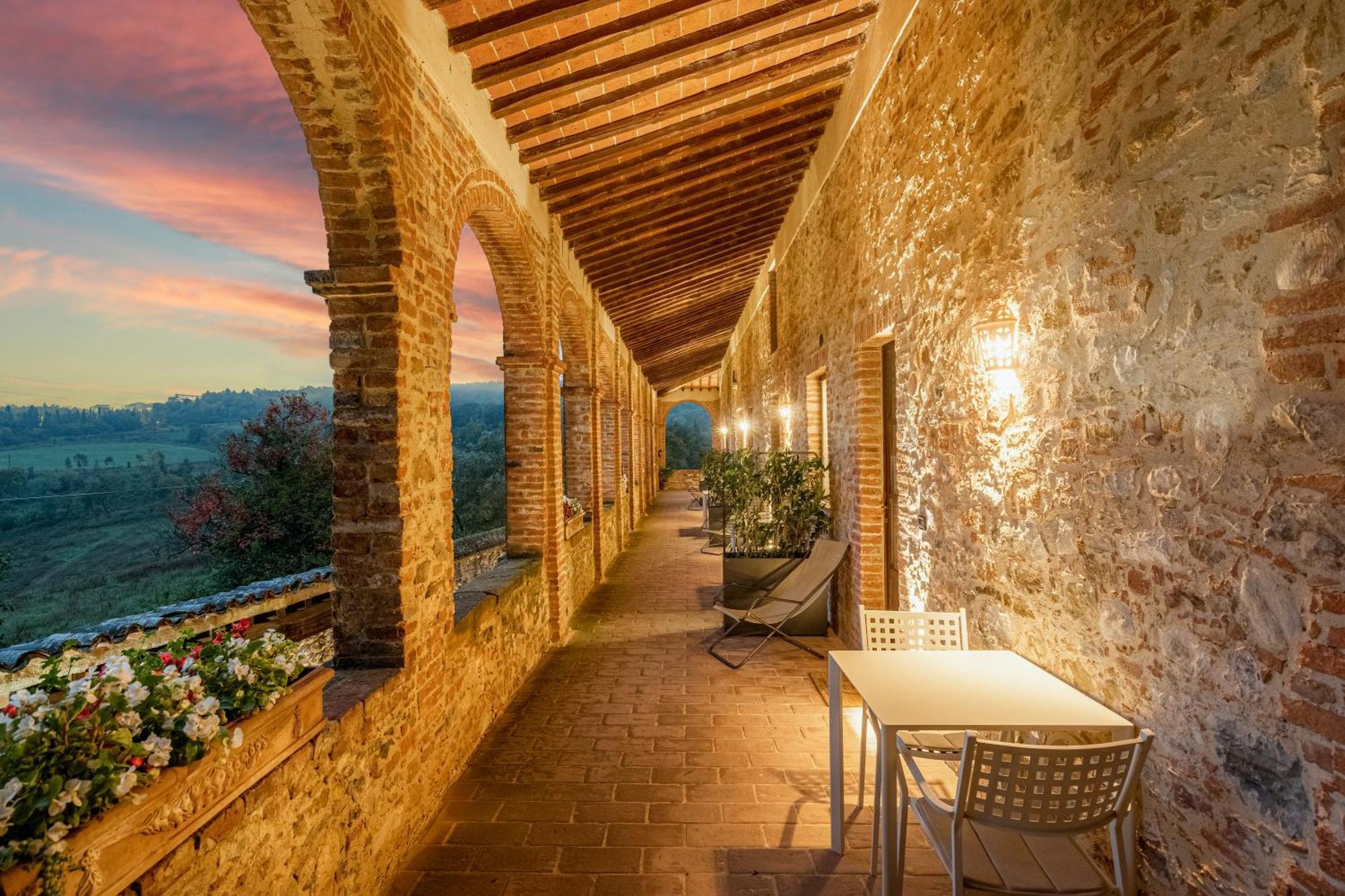 Abbadia Sicille Relais Hotel Trequanda Eksteriør billede